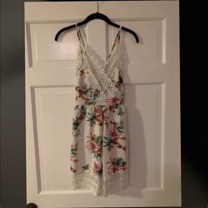 Toby Heart Ginger Floral Romper